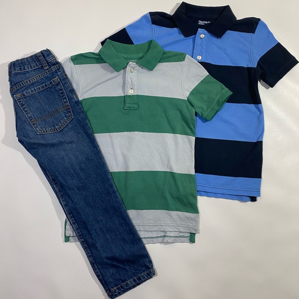 Boys Shirt Set Free Jeans!